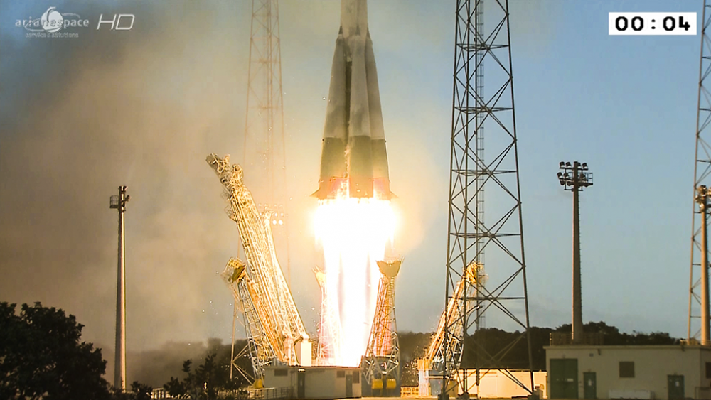 Sojuz-raketin laukaisu