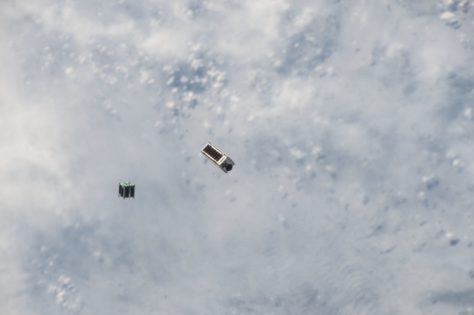 Arkyd-3R -satelliitti vapautetaan avaruuteen