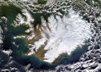 Islanti 13.11.2019 (NASA/TERRA/MODIS/EOSDIS worldview)