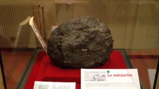 Ensisheimin meteoriitti museossa