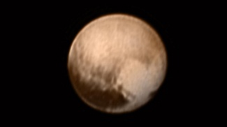 Pluto kuvattuna tiistaina 7. heinäkuuta 2015