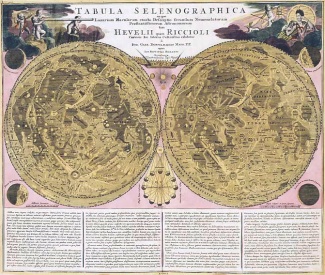 Tabula Selenographica, Johann Ebersberger (1742)