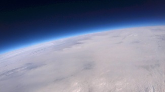 Maisemaa stratosfääristä