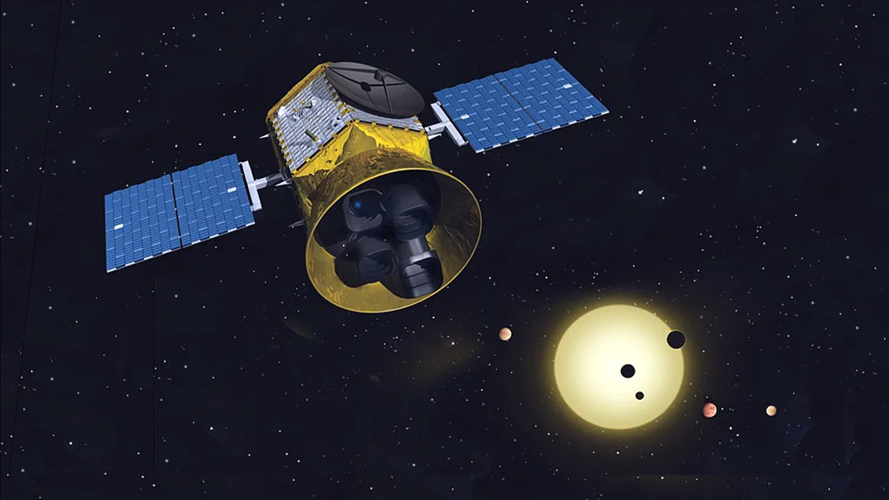 Piirros TESS-satelliitista