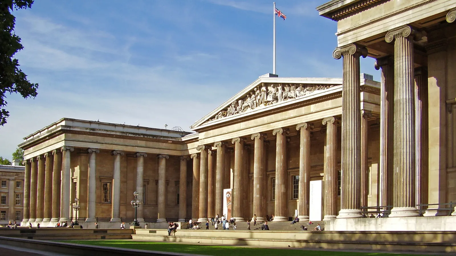 Britihs museum - etupuoli