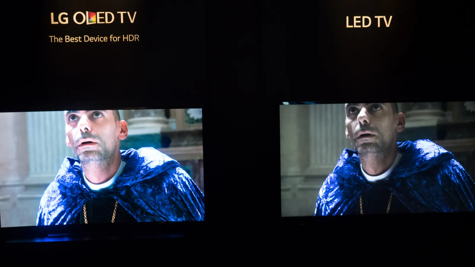 OLED vs. tavallinen LED