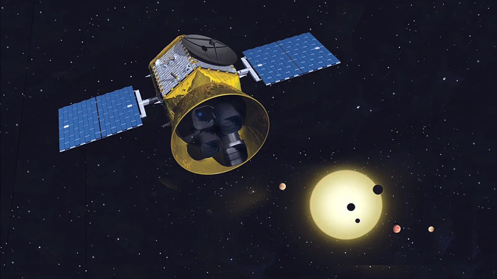 Piirros TESS-satelliitista