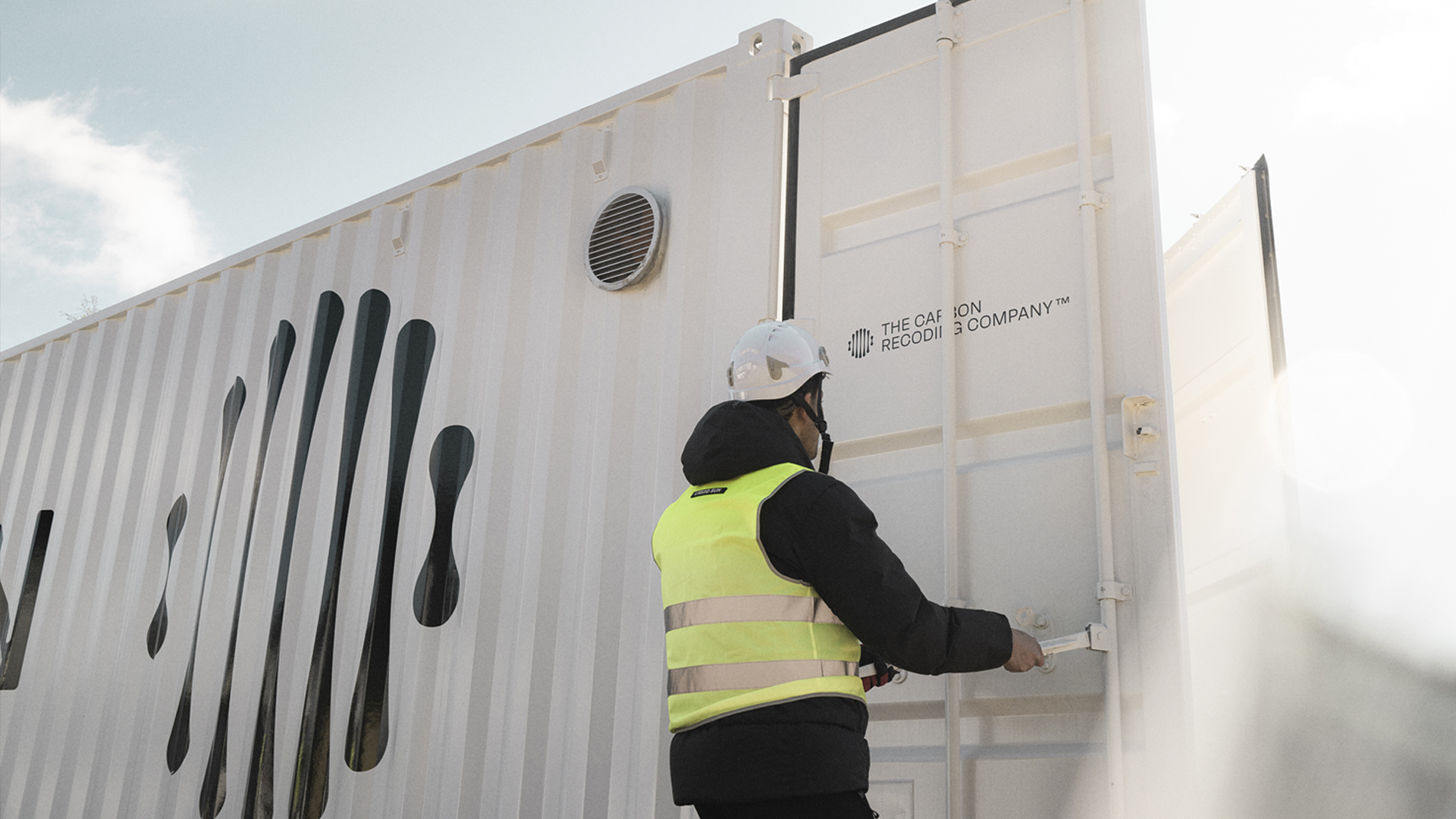 Tuotantokontti ulkoa