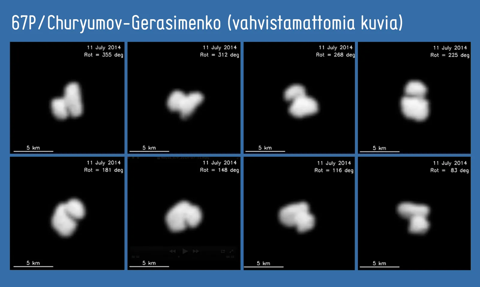 Ennenaikaisesti julki tulleet kuvat