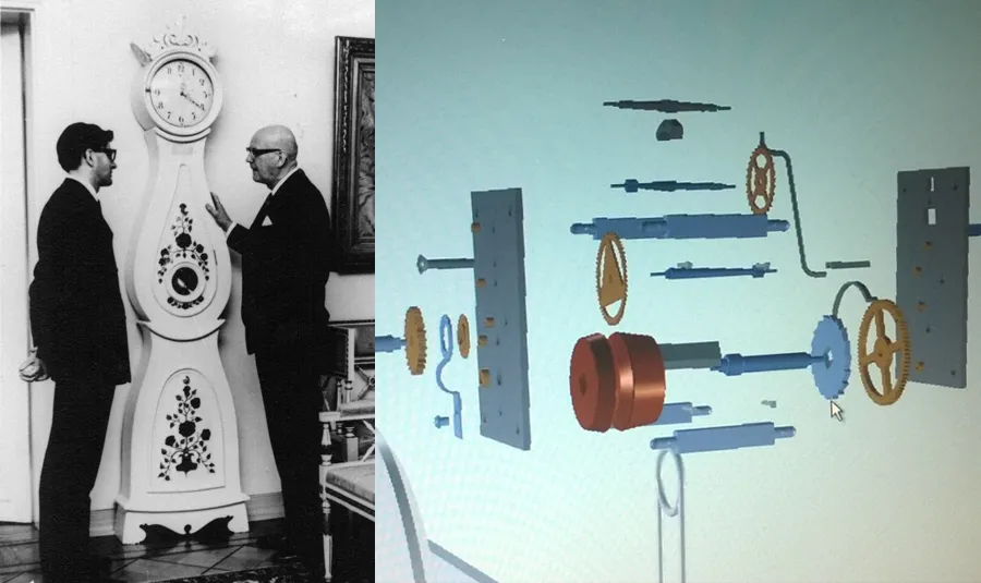 Kekkonen ja kellokoneistoa