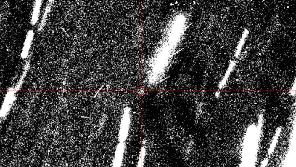 2024 PT5. Kuva: Two-Meter Twin Telescope / Light Bridges / Instituto de Astrofísica de Canarias