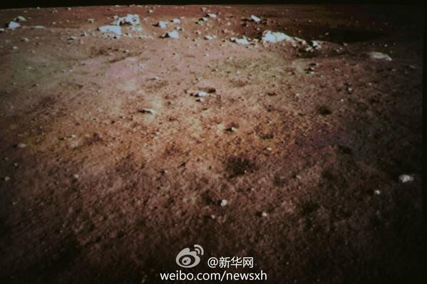 Kiinalaisten ensimmäinen kuva Kuun pinnalta