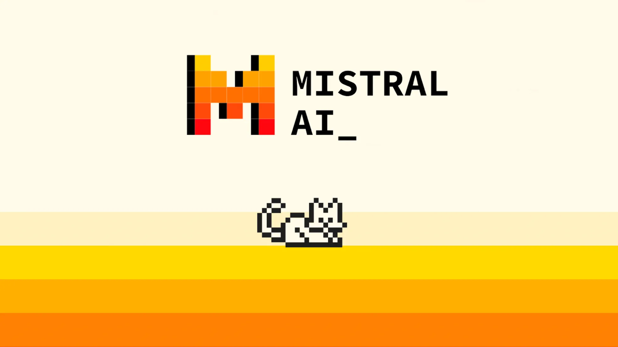 Mistral AI Le Chat -logot