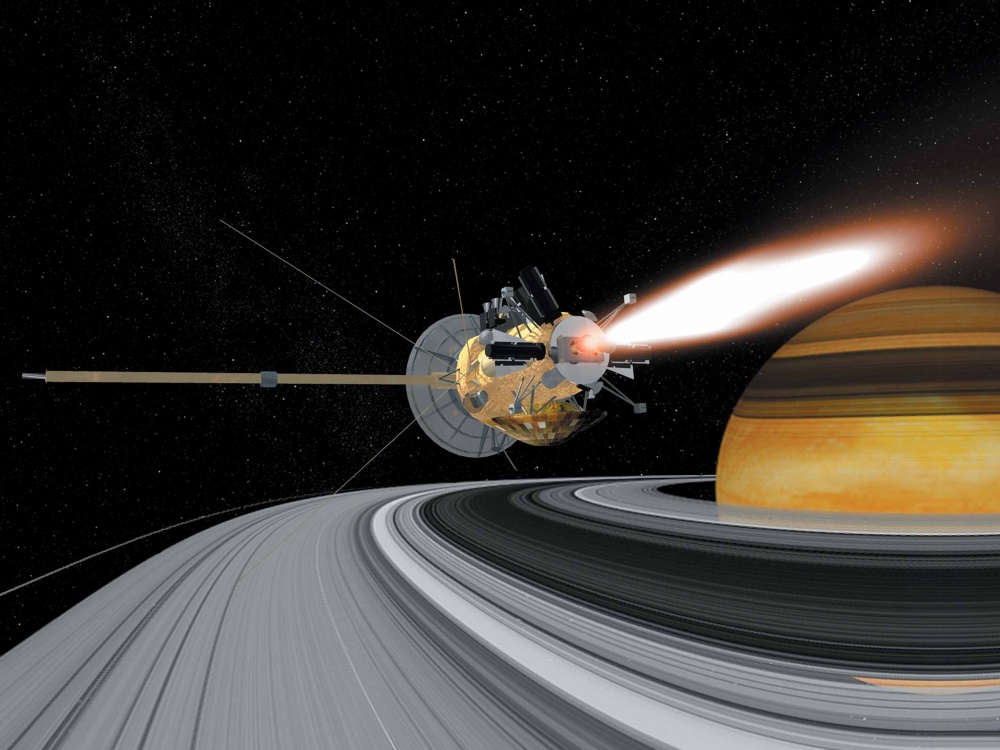 Cassini saapuu Saturnukseen