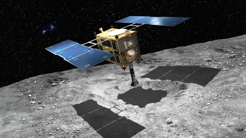 Hayabusa 2 ottaa näytettä Ryugu-asteroidista