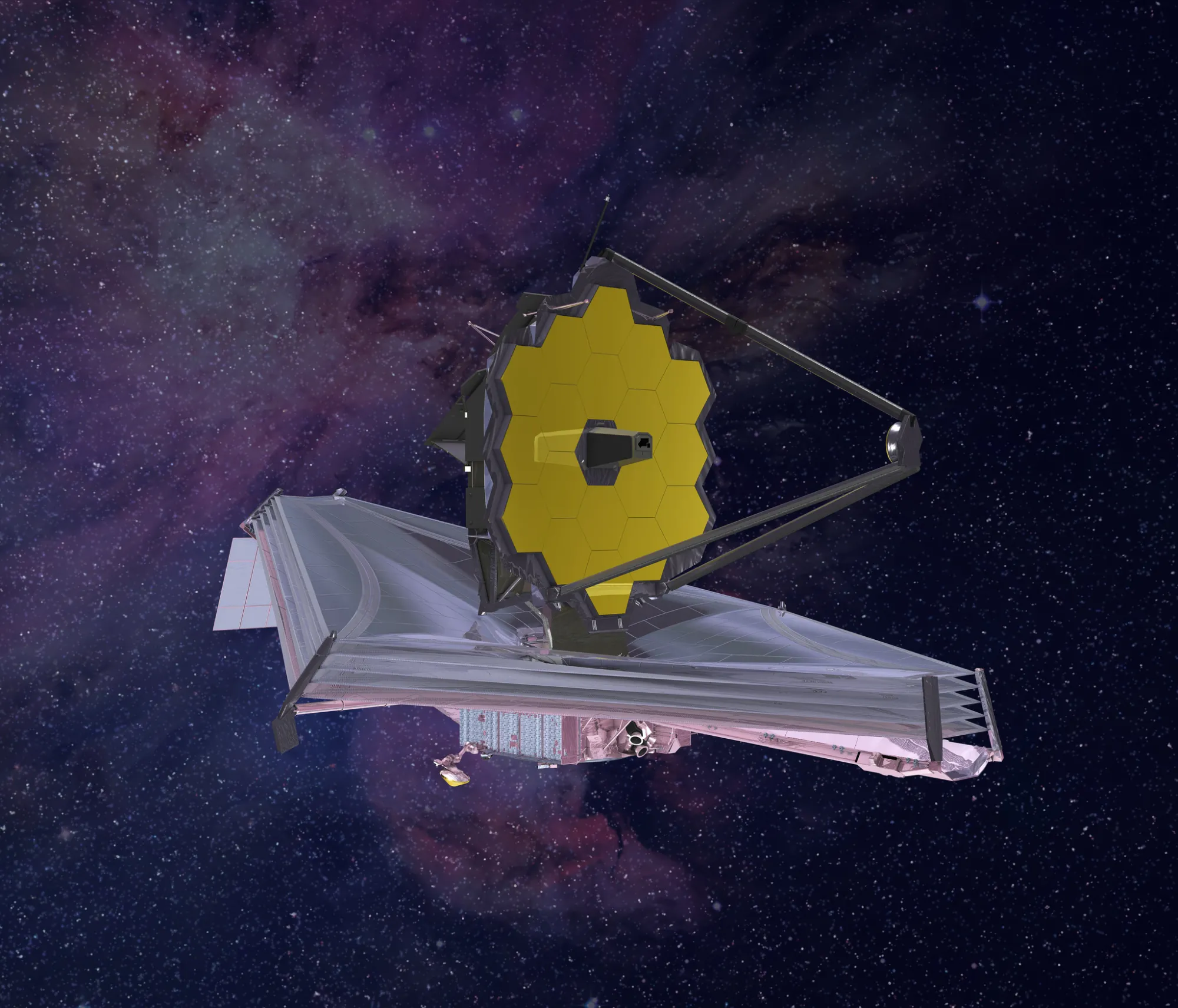 JWST piirroksessa