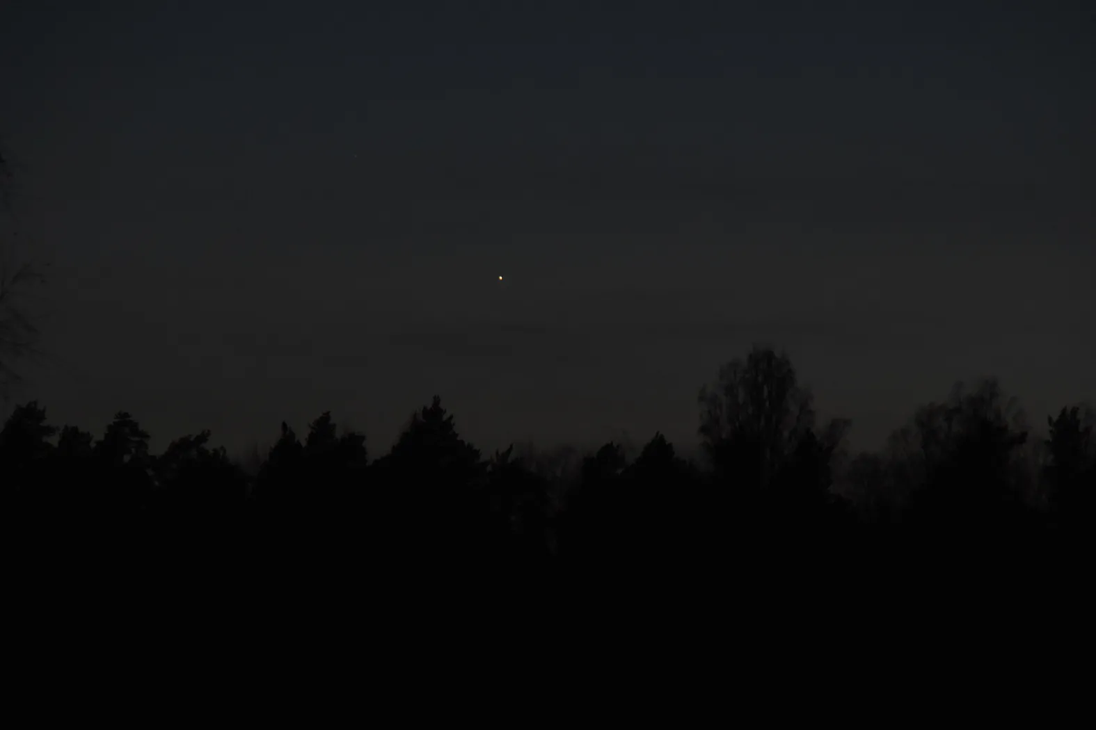 Merkurius iltataivaalla