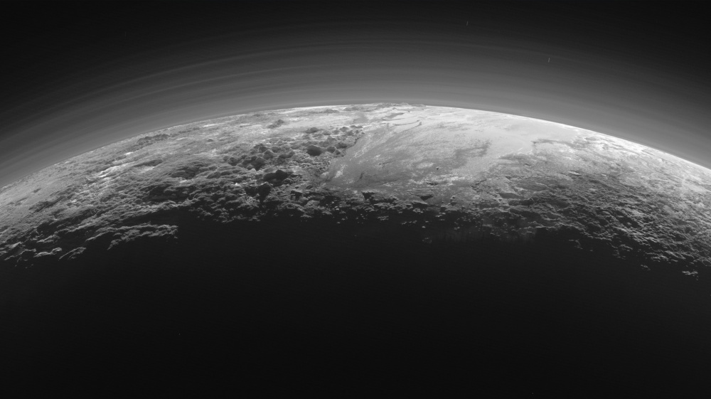 Pluton auringonlasku
