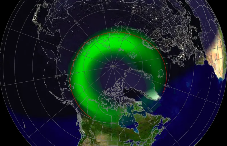 Revontuliovaali 30.12. klo 17 UTC