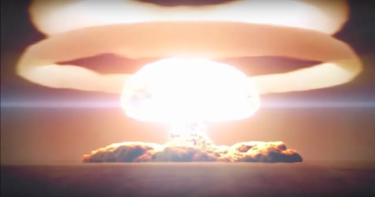 Kuva Tsar-Bomban räjäytyksestä