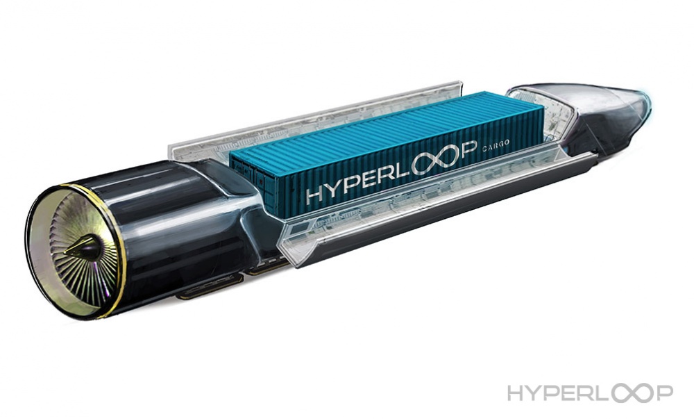 Rahtiversio Hyperloop-podista