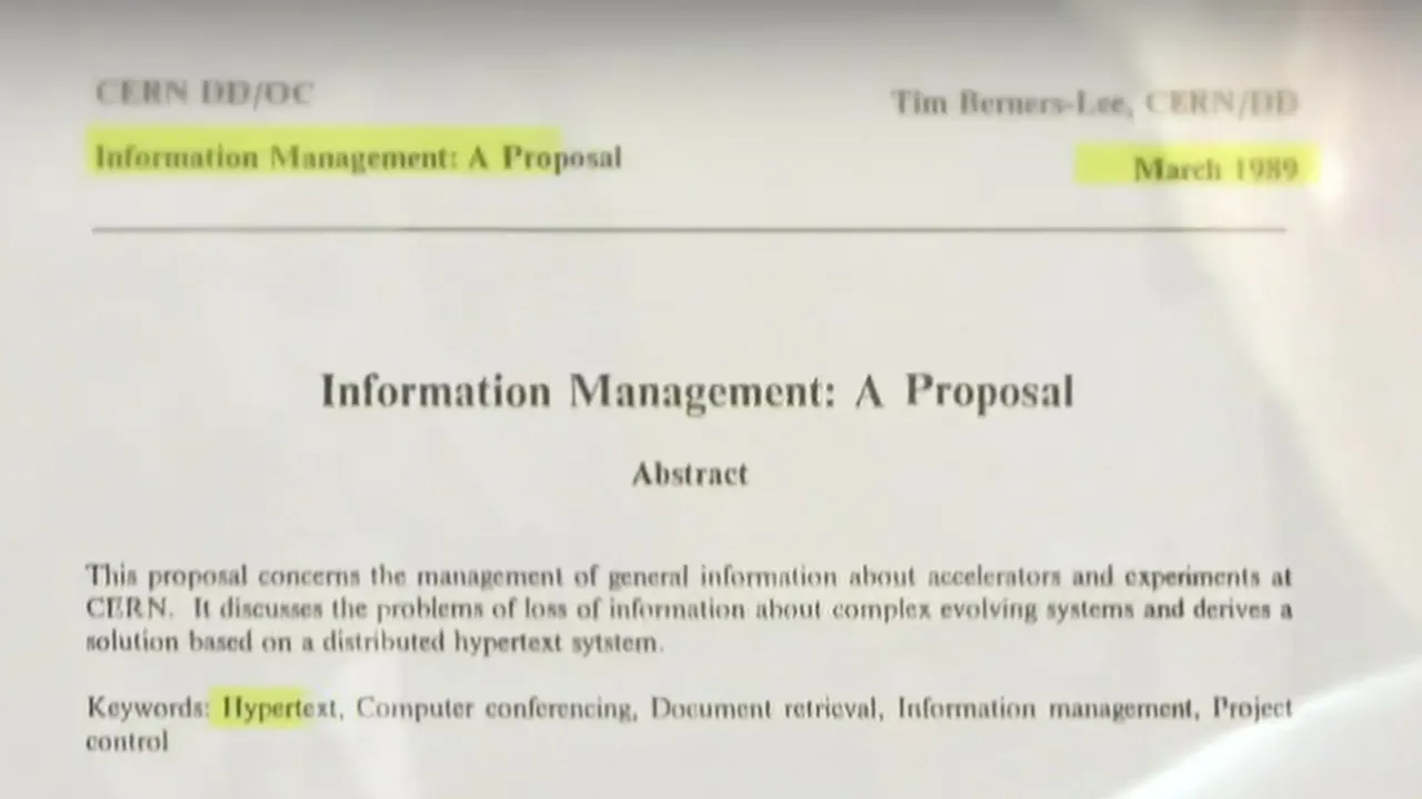 Information Management: A Proposal