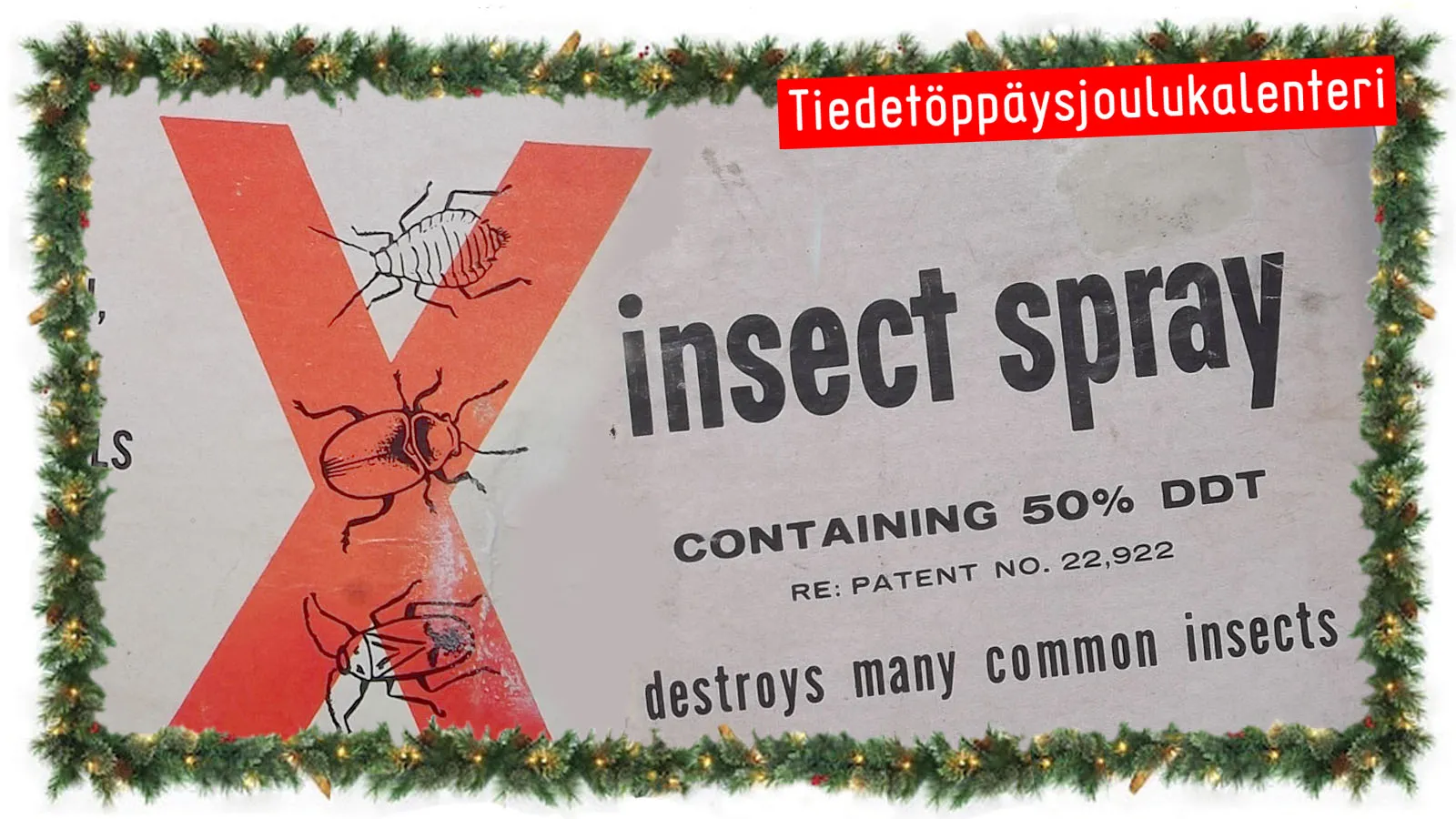 DDT-myrkkypurkin etikettiä