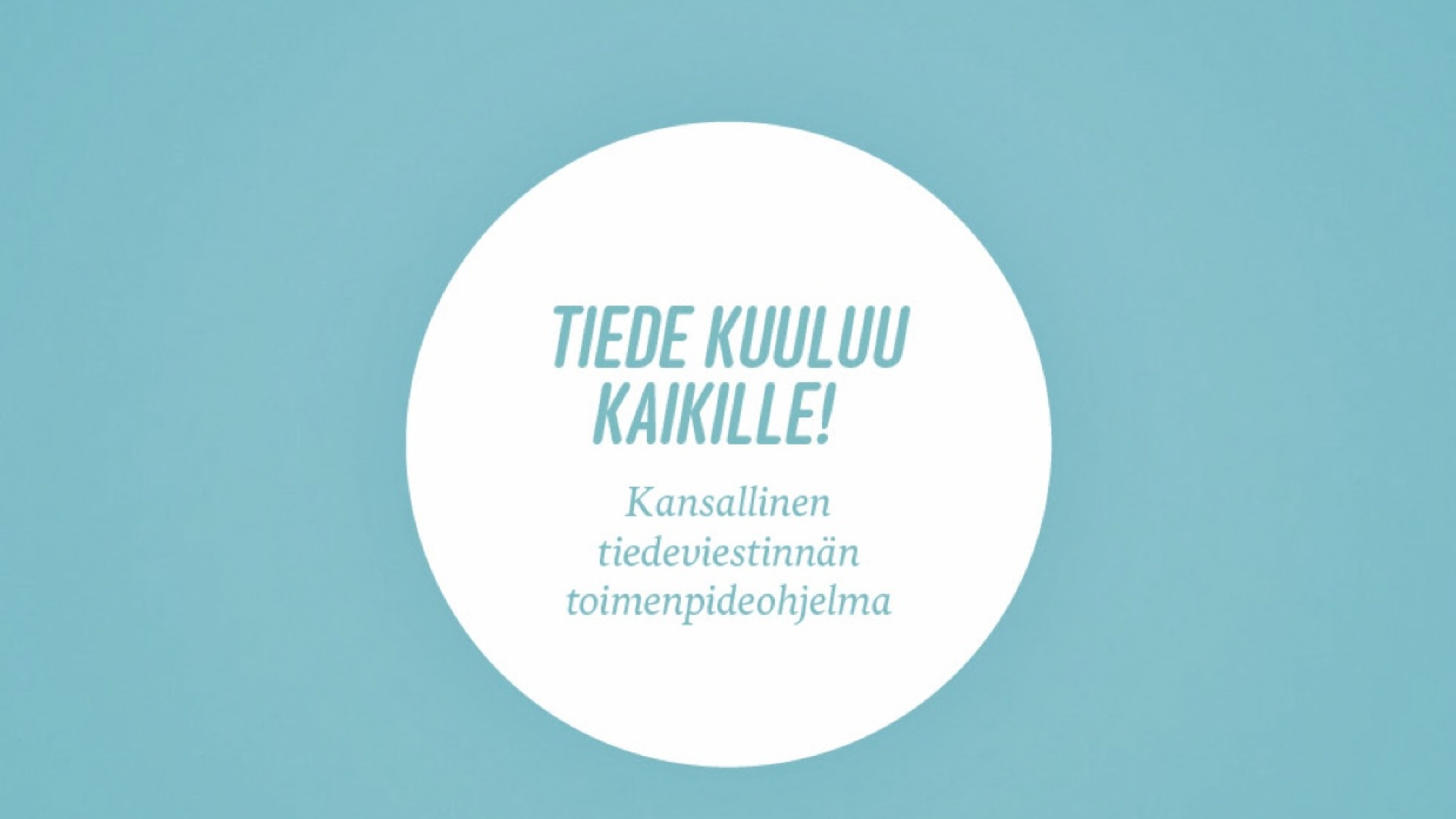 Toimenpideohjelman kansi