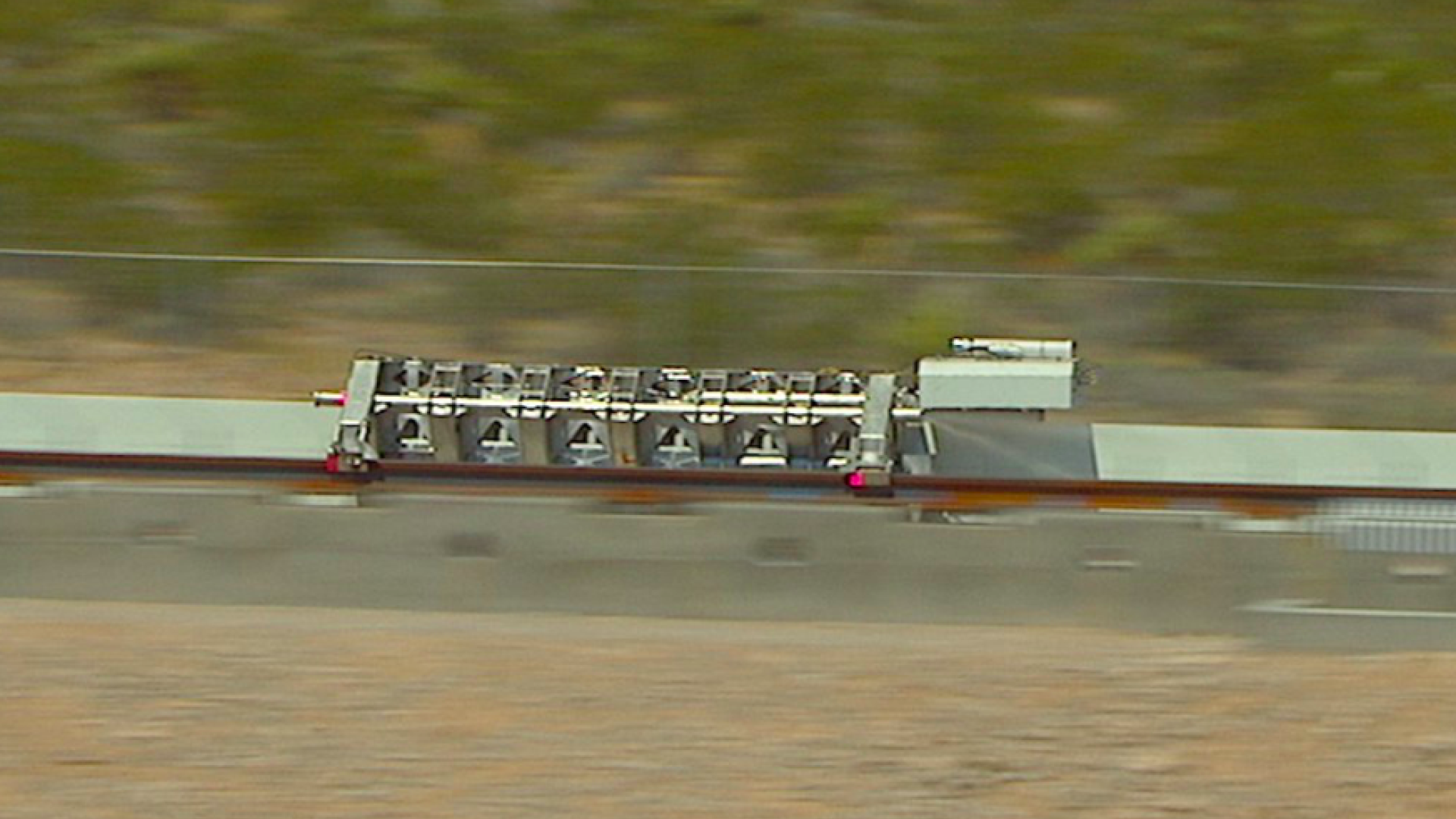 Hyperloop vauhdissa