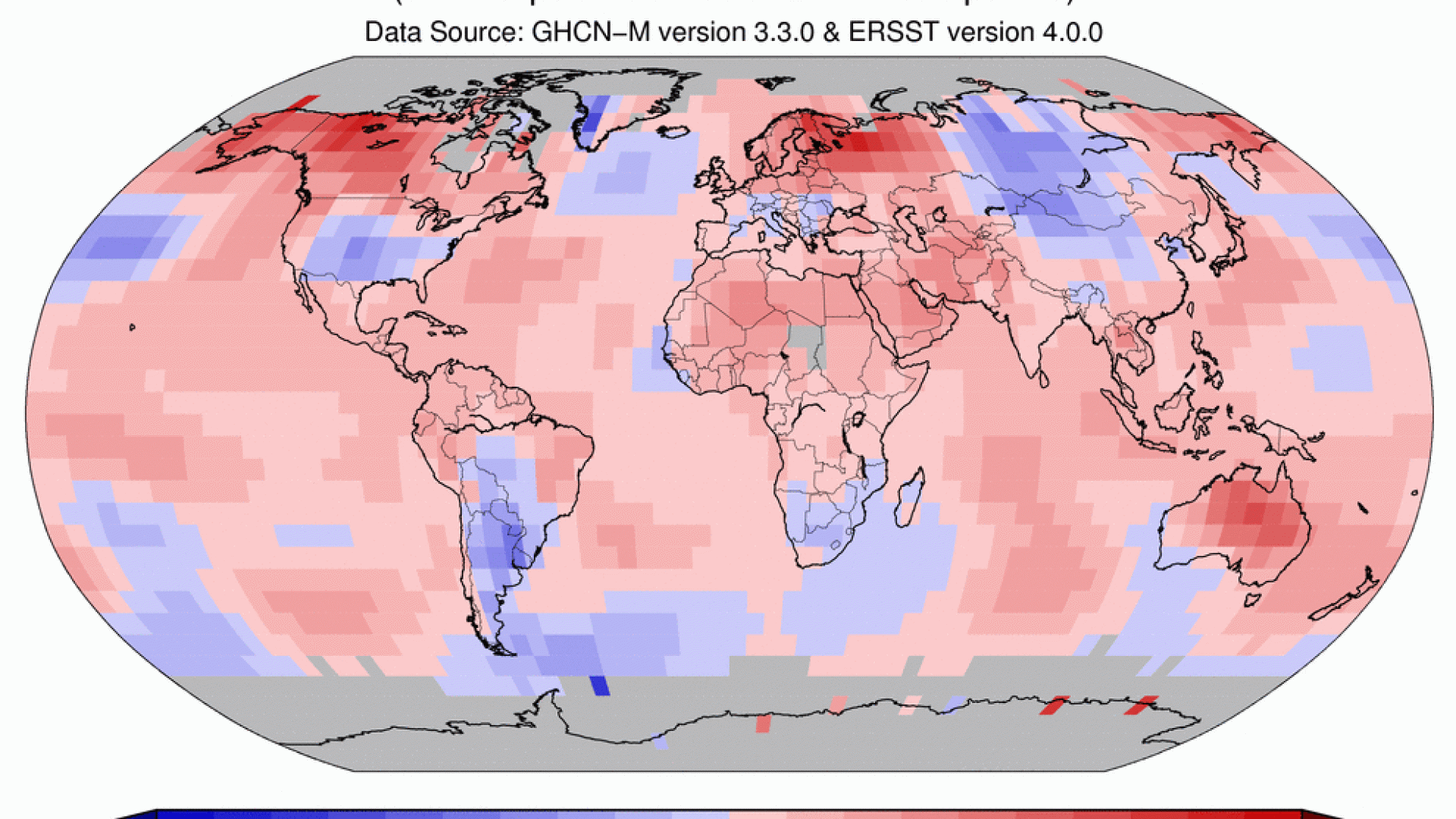 NOAA:n kuukausiraportti toukokuulta