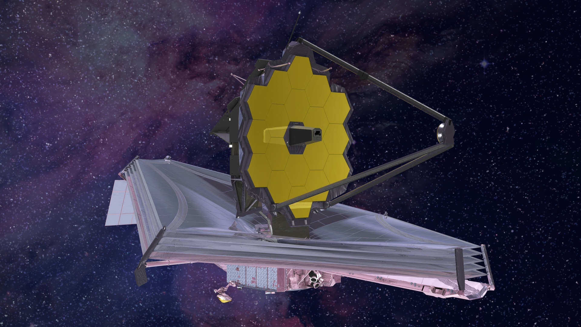 JWST piirroksessa