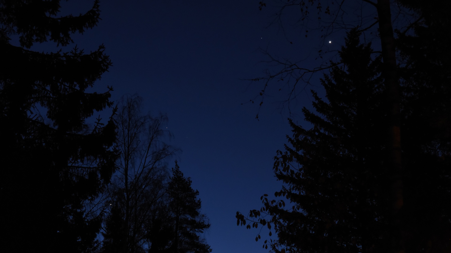 Venus, Mars, Jupiter ja Regulus