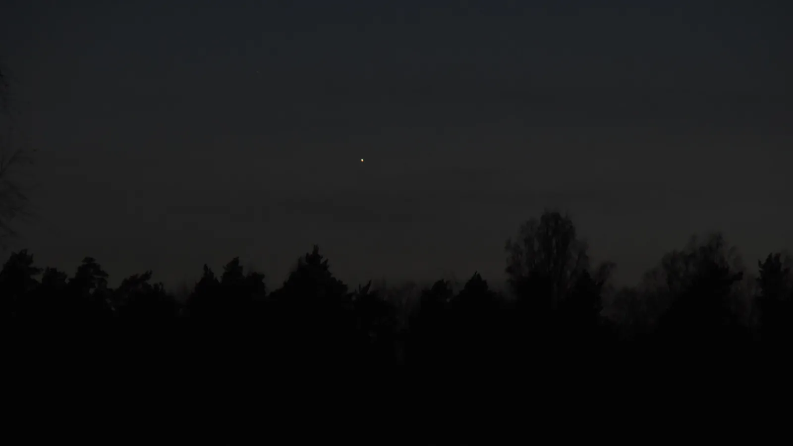 Merkurius iltataivaalla