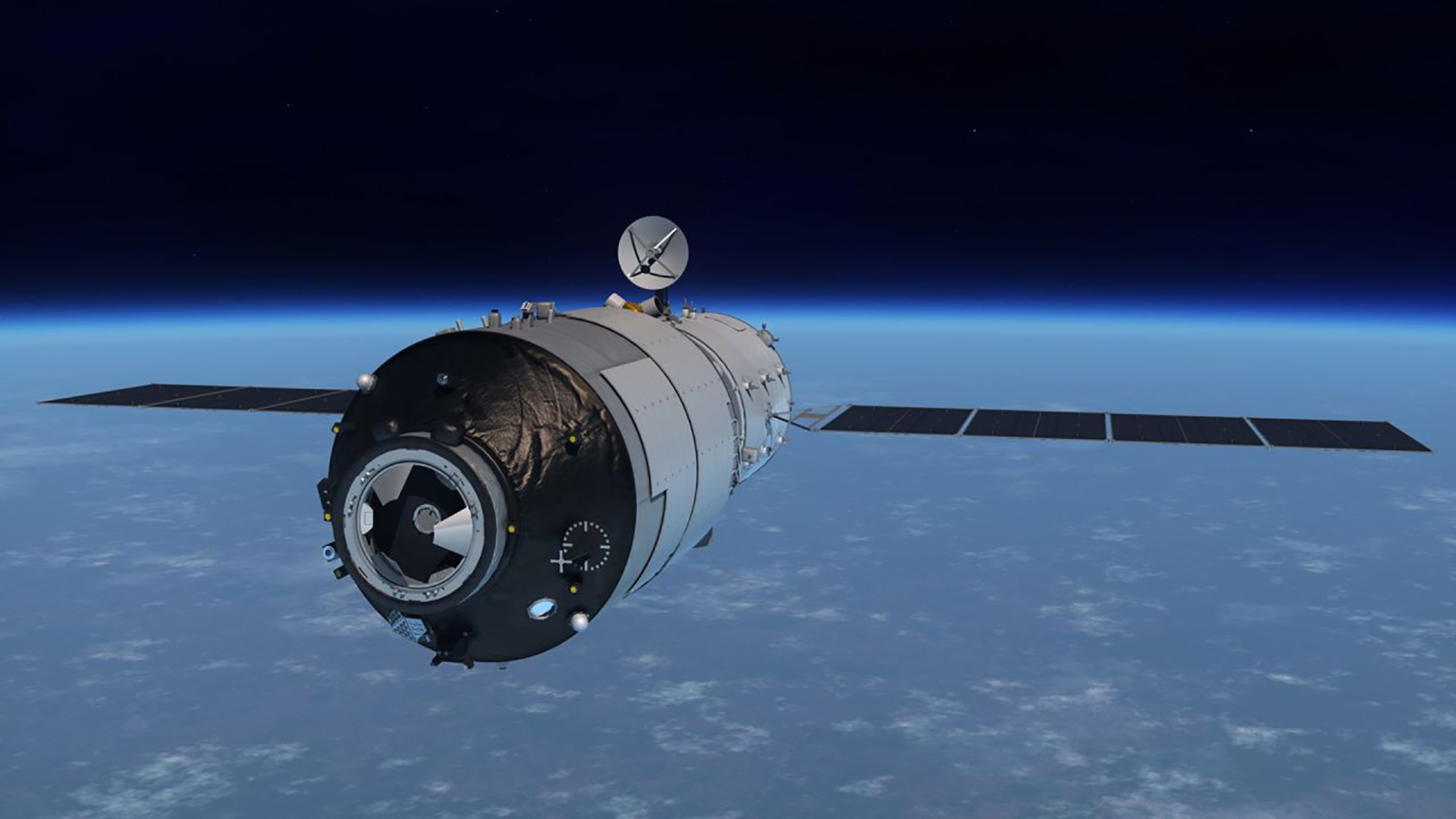 Tiangong piirroskuvassa