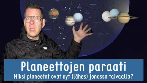 Videon otsikkokuva: Jari Mäkinen ja planeetat
