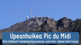 Pic du Midi kuvattuna kaukaa