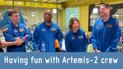 Artemis-2 -lennon astronautit