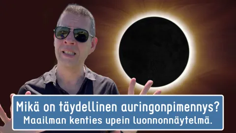 Videon otsikko (Mäkinen ja pimentynyt Aurinko)