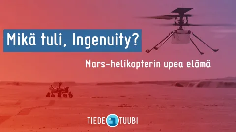 Perseverance-kulkija ja Ingenuity-kopteri