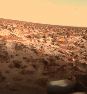 Kuuraa Marsin pinnalla