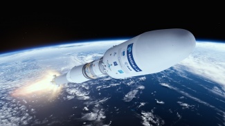 Sojuz nousee avaruuteen